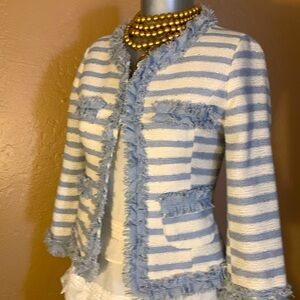 Cloe Designed by Influex Tweed Blazer.  Sz S